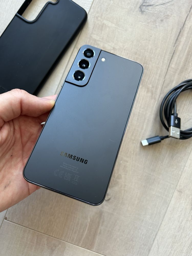 Samsung S22 (Dual-SIM) - 128Gb, Black, Stare EXCELENTA