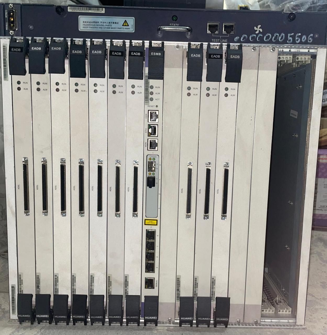 DSLAM Huawei продается оборудование в рабочем состоянии