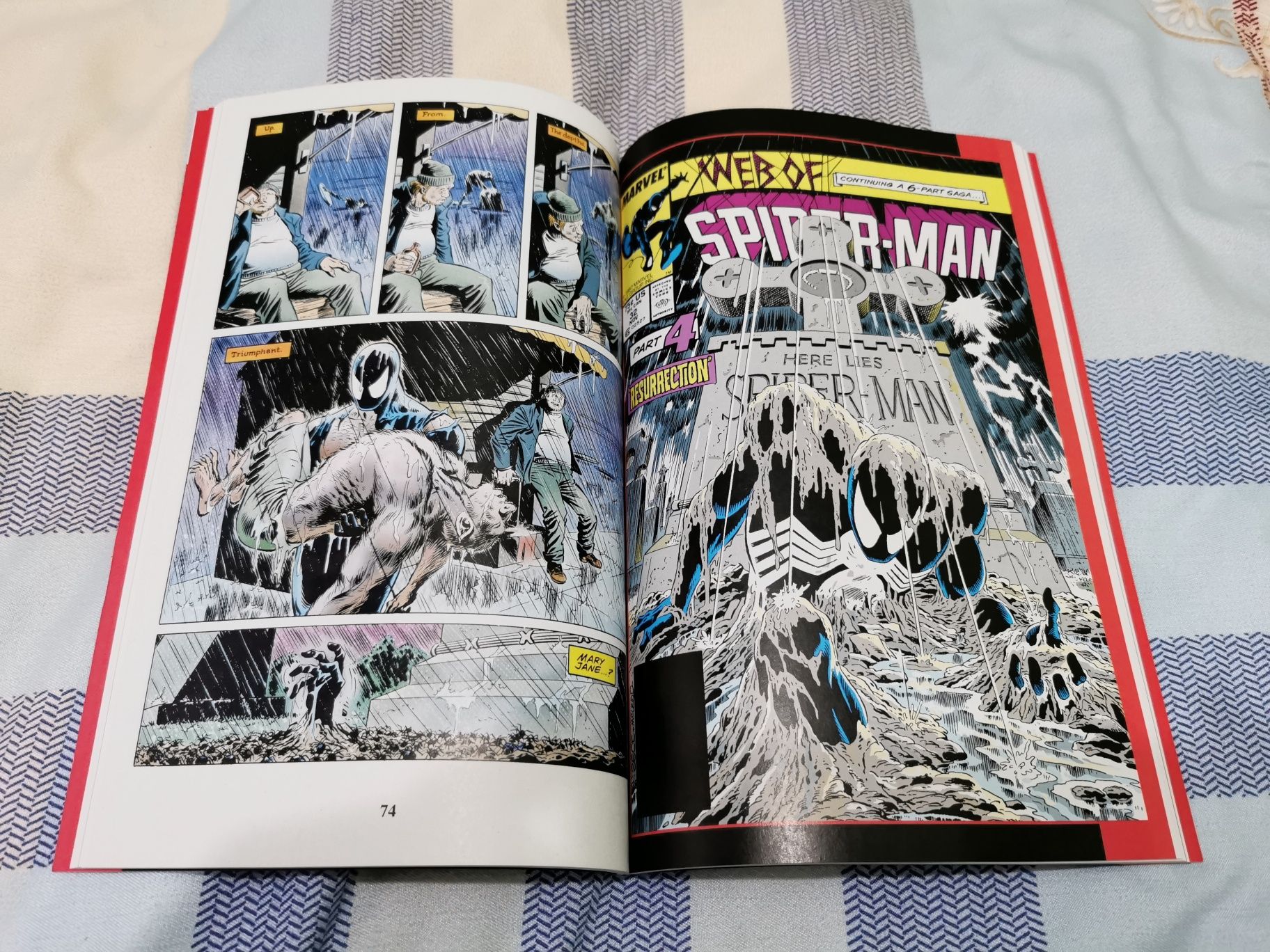 Vând graphic novel The Amazing Spider-Man Kraven's Last Hunt