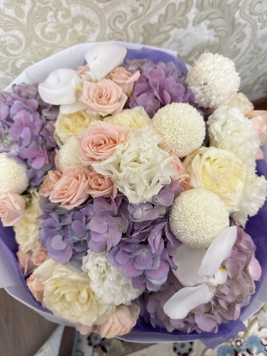 Экзотический букет от дессо свежий