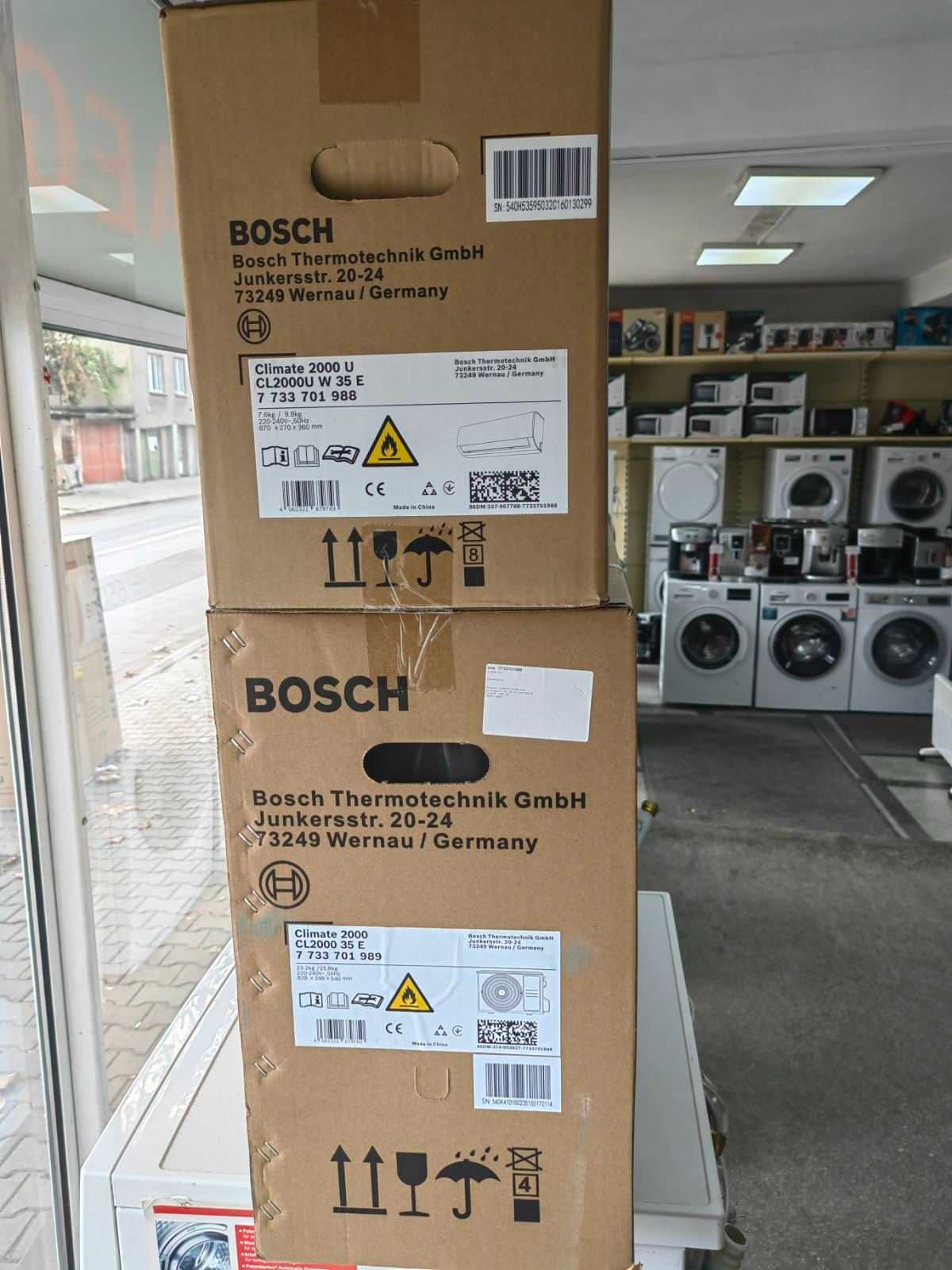 Инверторен климатик Bosch CL2000, 12000 BTU,Клас А++