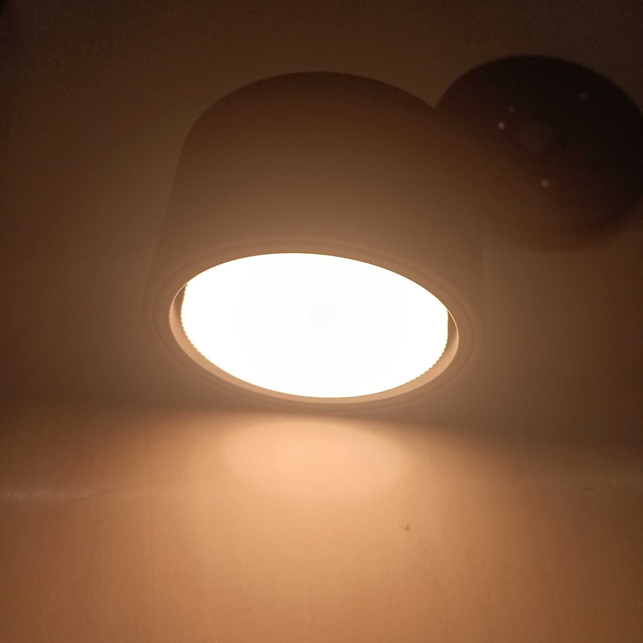 НОВ! LED спот за таван, черен, с включена GX53 крушка 6W