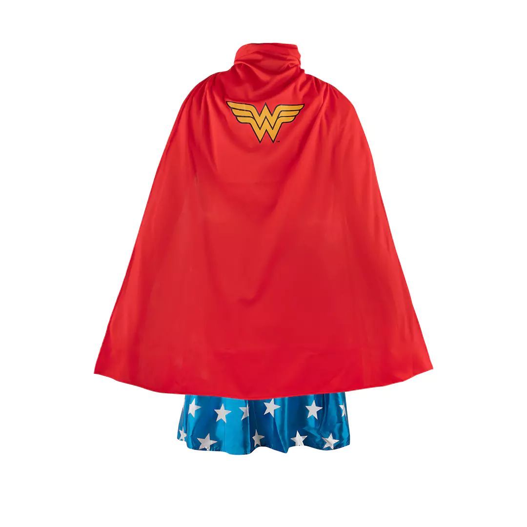 Costum Wonder Woman pentru copii , fusta si pelerina, 7-10 ani