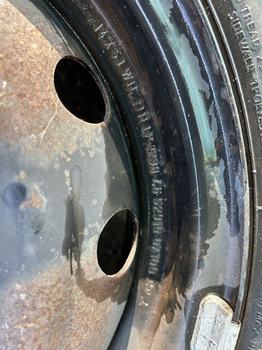 4х100 14  оргинални железни джанти за хюндай