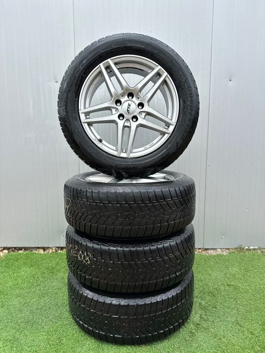 Set Jante Aliaj R17 + anvelope Iarna 5X112 – MERCEDES/ AUDI/ VW/ SKODA