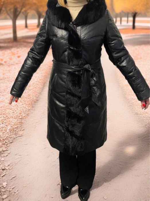 Кожаная Дубленка