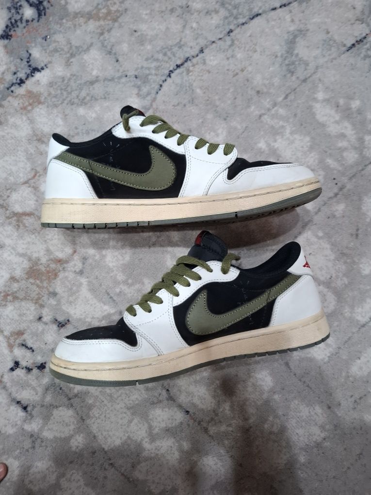 jordan 1 low travis scott olive