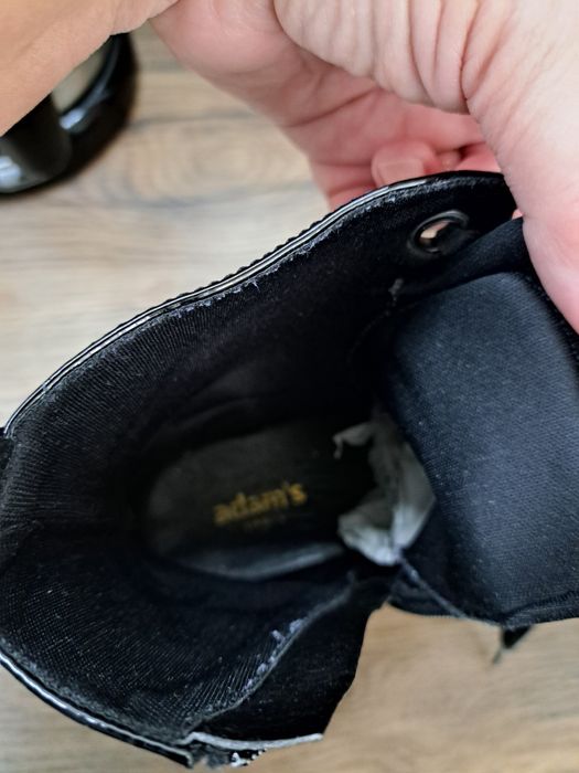 Ghete Adam's cu aspect lăcuit mas 36