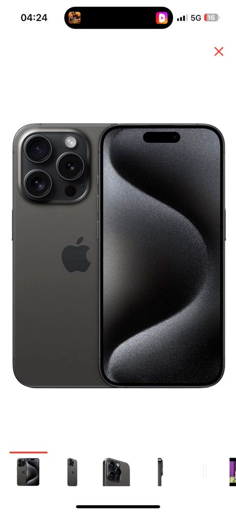 Iphone 15 pro 256 gb