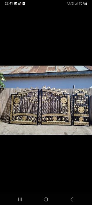 Porți și garduri din fier forjat