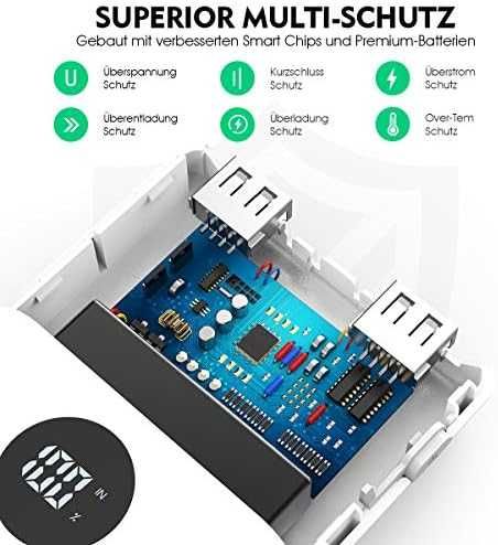 Нова външна батерия за телефон Преносимо зарядно устройство Power Bank