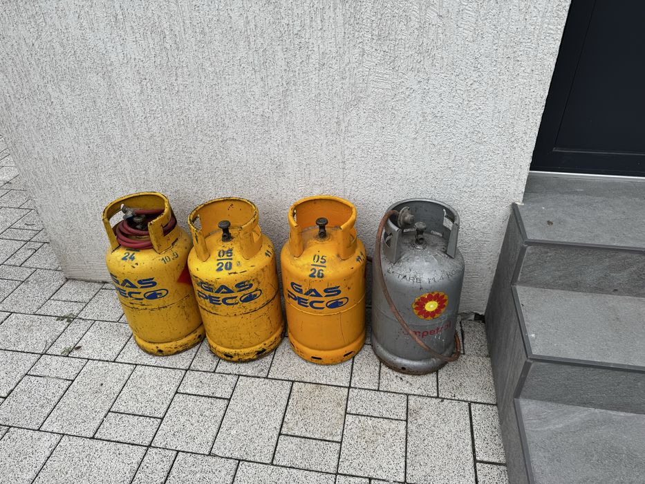 Butelie aragaz cu guler