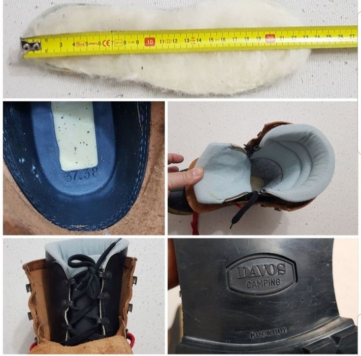 Cizme zăpadă, ghete iarnă, vânătoare, munte outdoor, apreschiuri 37/38