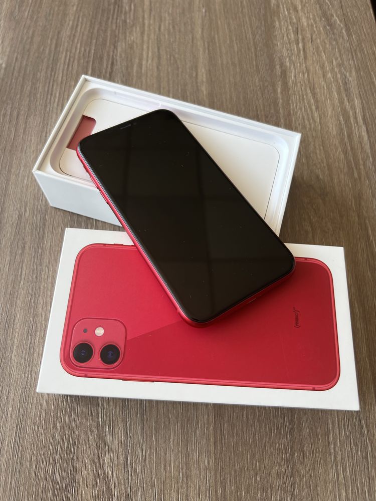 iPhone 11 red 64GB нова батерия