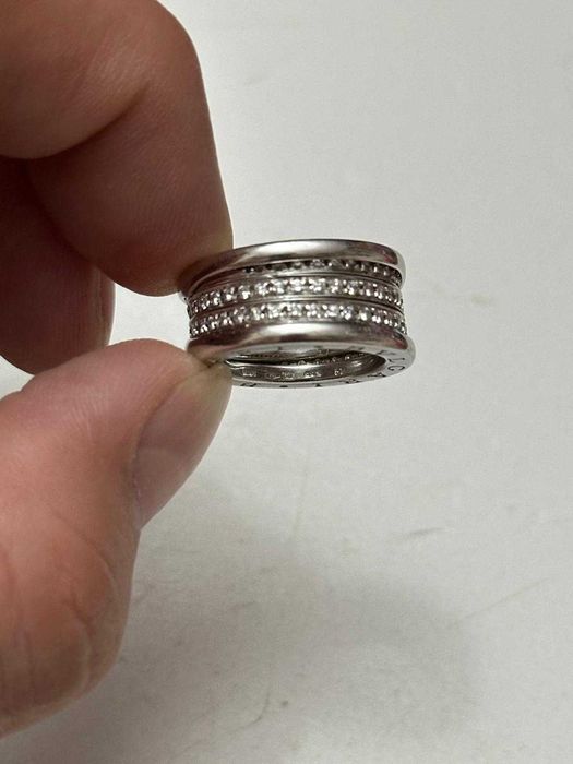 INEL AUR alb 18K - BULGARI B.ZERO1 + 110 Diamante - Mar. 51 - Original