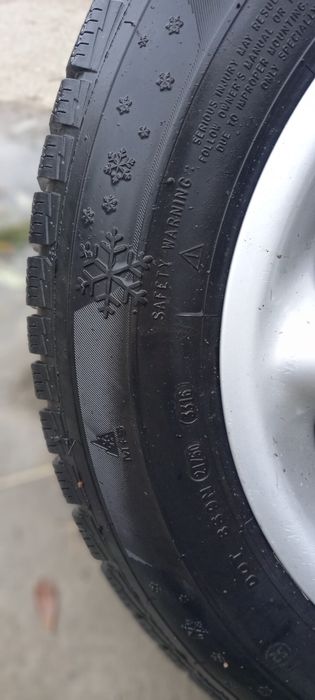 Janta aliaj +cauciucuri iarnă