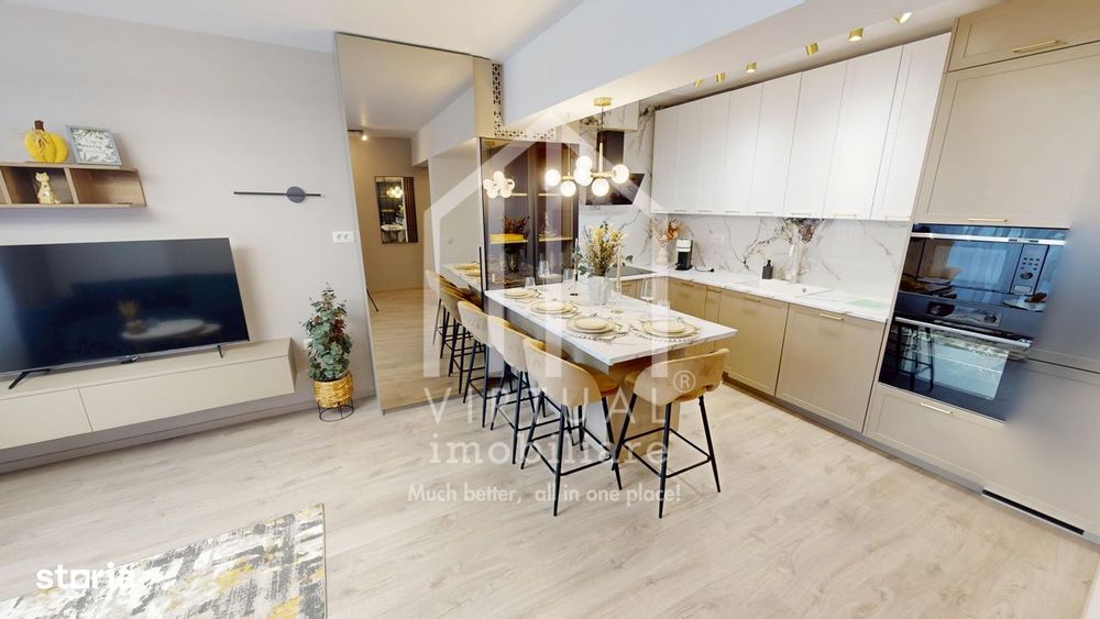 Apartament cu 2 camere,  53mp utili + terasa 12mp, parcare, Selimbar