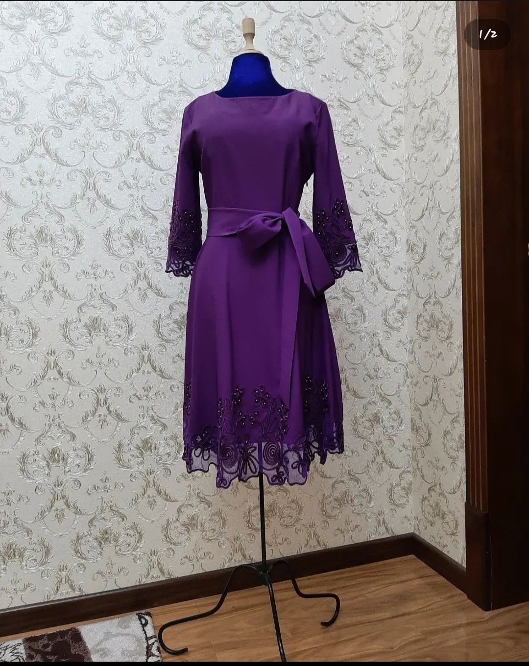 Фиолетовые платье и другие