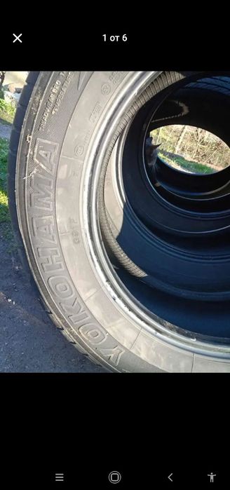 Гуми 4 сез., 225/60/17 Джип SUV, Yokohama dot:2018 1бр/50лв