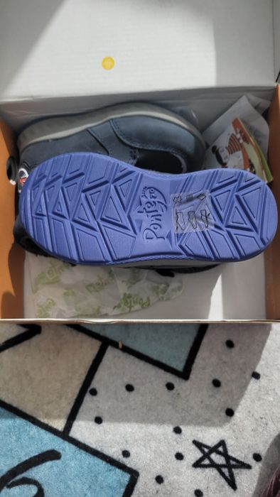 Ghete noi piele marimea 23