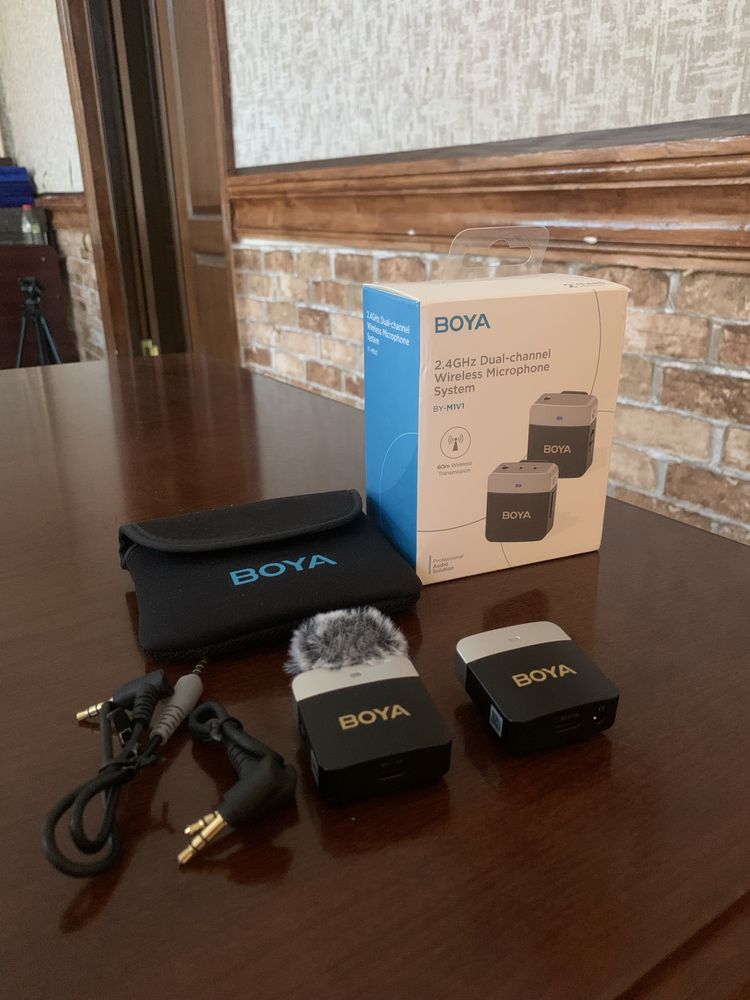 Boya BY-M1V1 Dual-channel Wireless Mikrofon – 50$