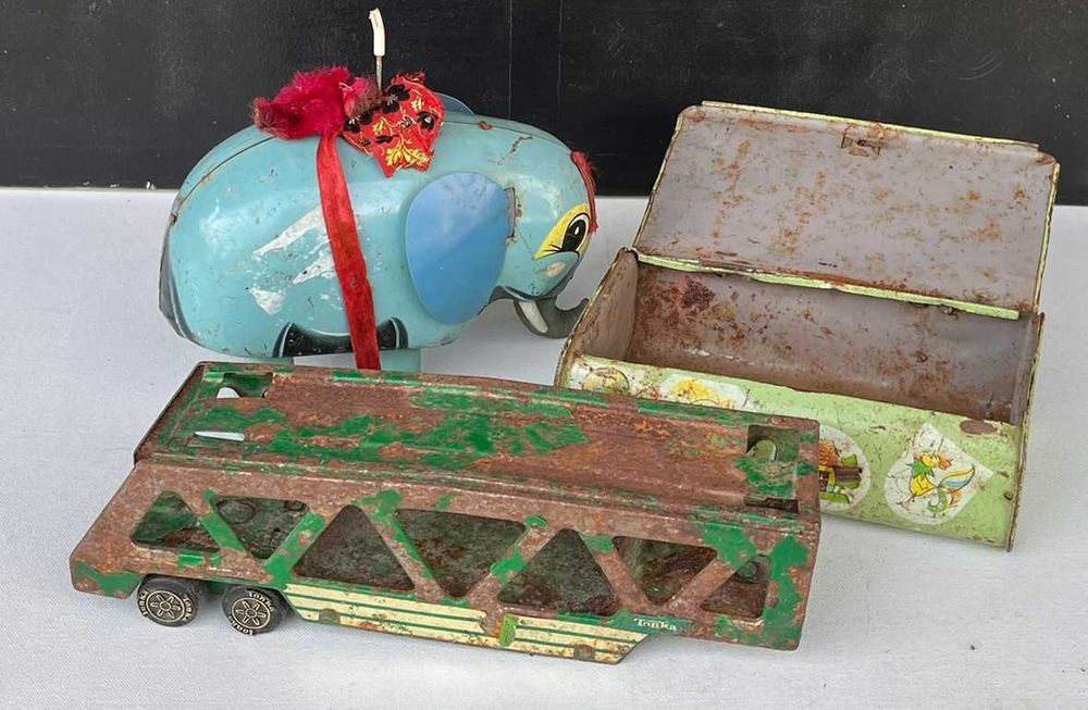 Lot de 3 Jucarii tabla pentru diverse proiecte, incomplete