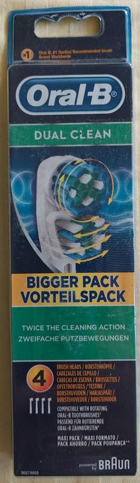 Vând rezerve Dual Clean pentru periuța de dinți electrica Oral B. Noi