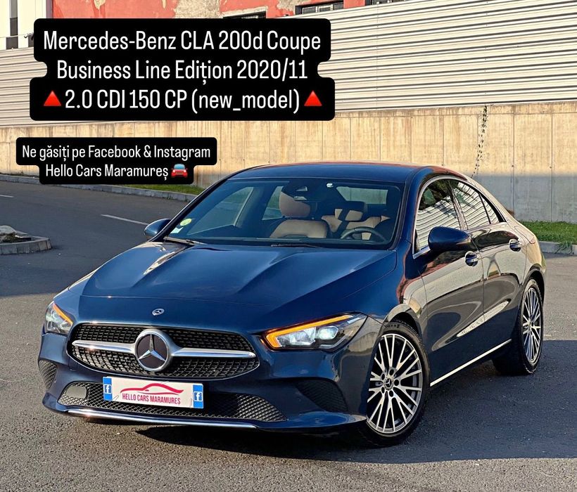 Mercedes-Benz CLA CLA Coupe new model / Piele maro