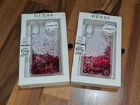 Husa originala Guess Liquid Glitter Case Apple iPhone X iPhone Xs