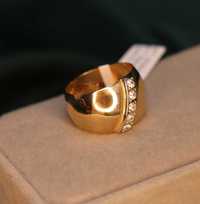 Золотое нежное кольцо AU585 / Ломбард