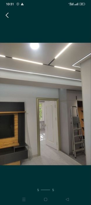 Ремонт квартир Поклейка обоев