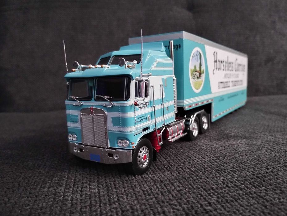 Америкнски камион - Влекач: KENWORTH K100 AERODYNE + Полуремарке