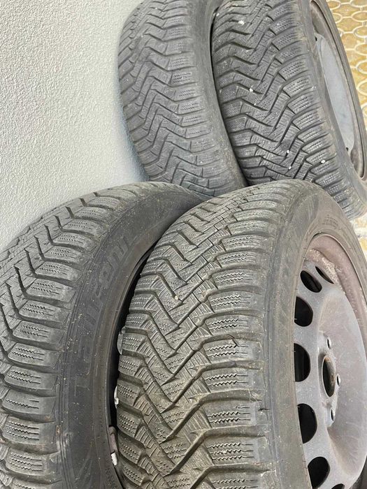 1 set roti iarna + 1 set anvelope vara VW, AUDI, SEAT, SKODA