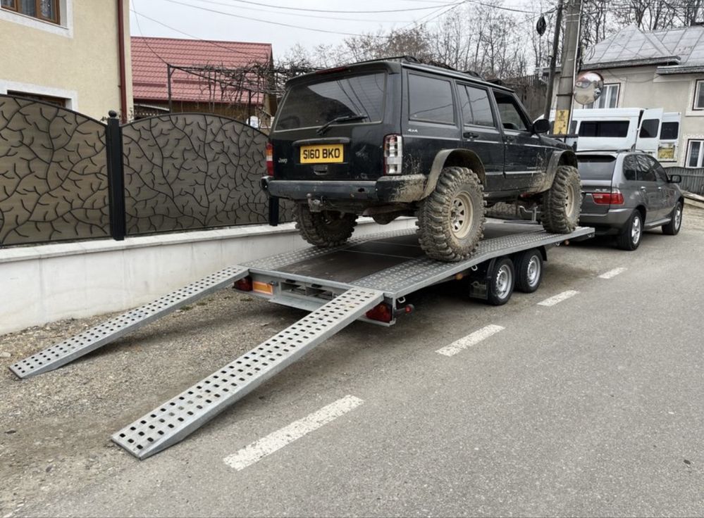 Tractari auto pe platforma - NON STOP - BUZAU