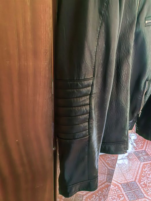 Кожено яке zara men