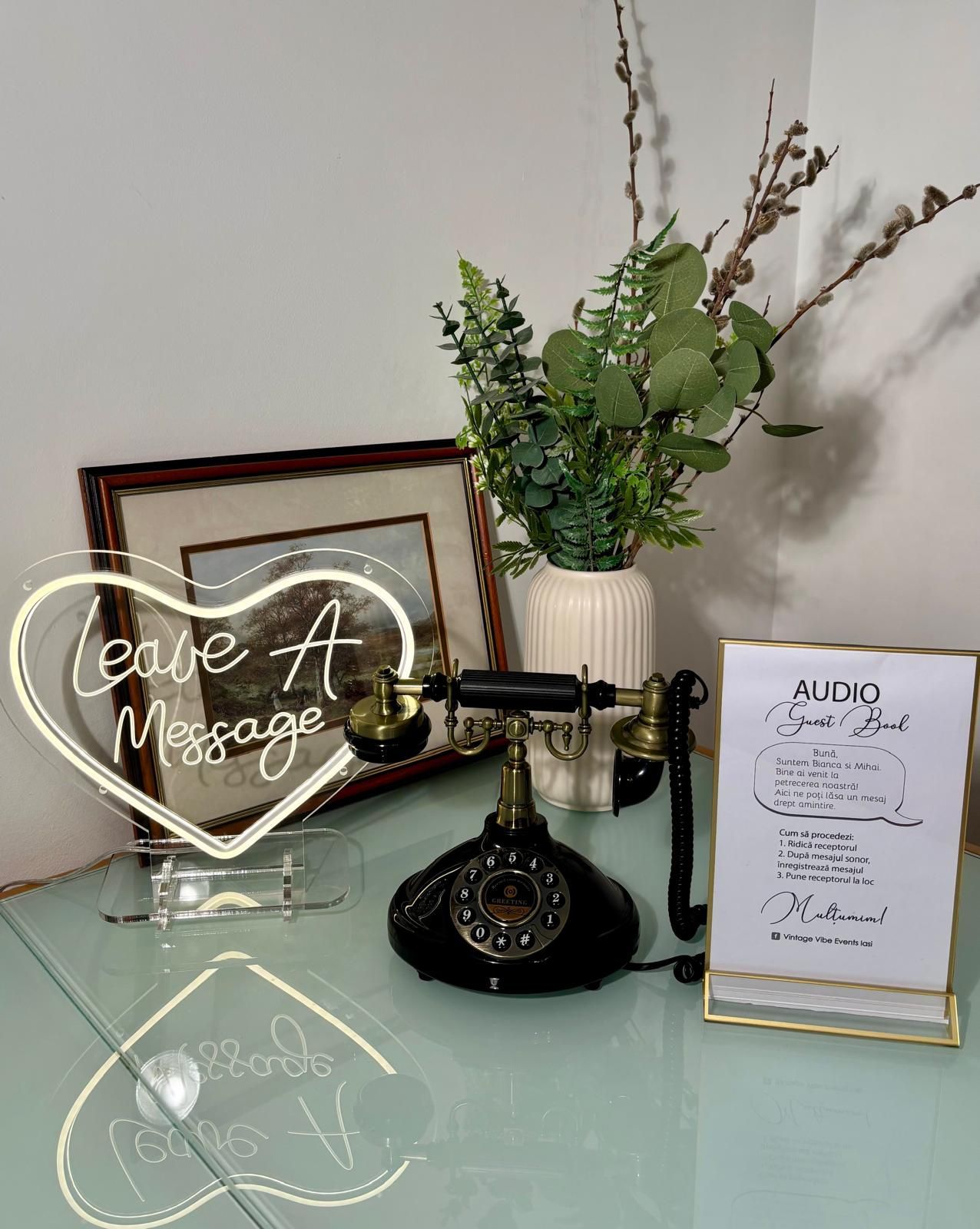 Fum greu / artificii pentru dansul mirilor / Audio Guestbook