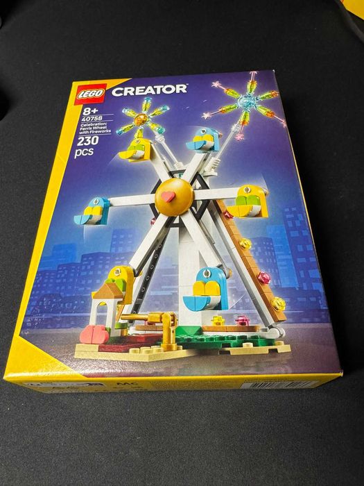 LEGO® Creator Sărbătoare: Roata Ferris cu artificii (40758) sigilat