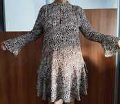 Rochie Mango , leopard print, noua, fara eticheta , L(42)