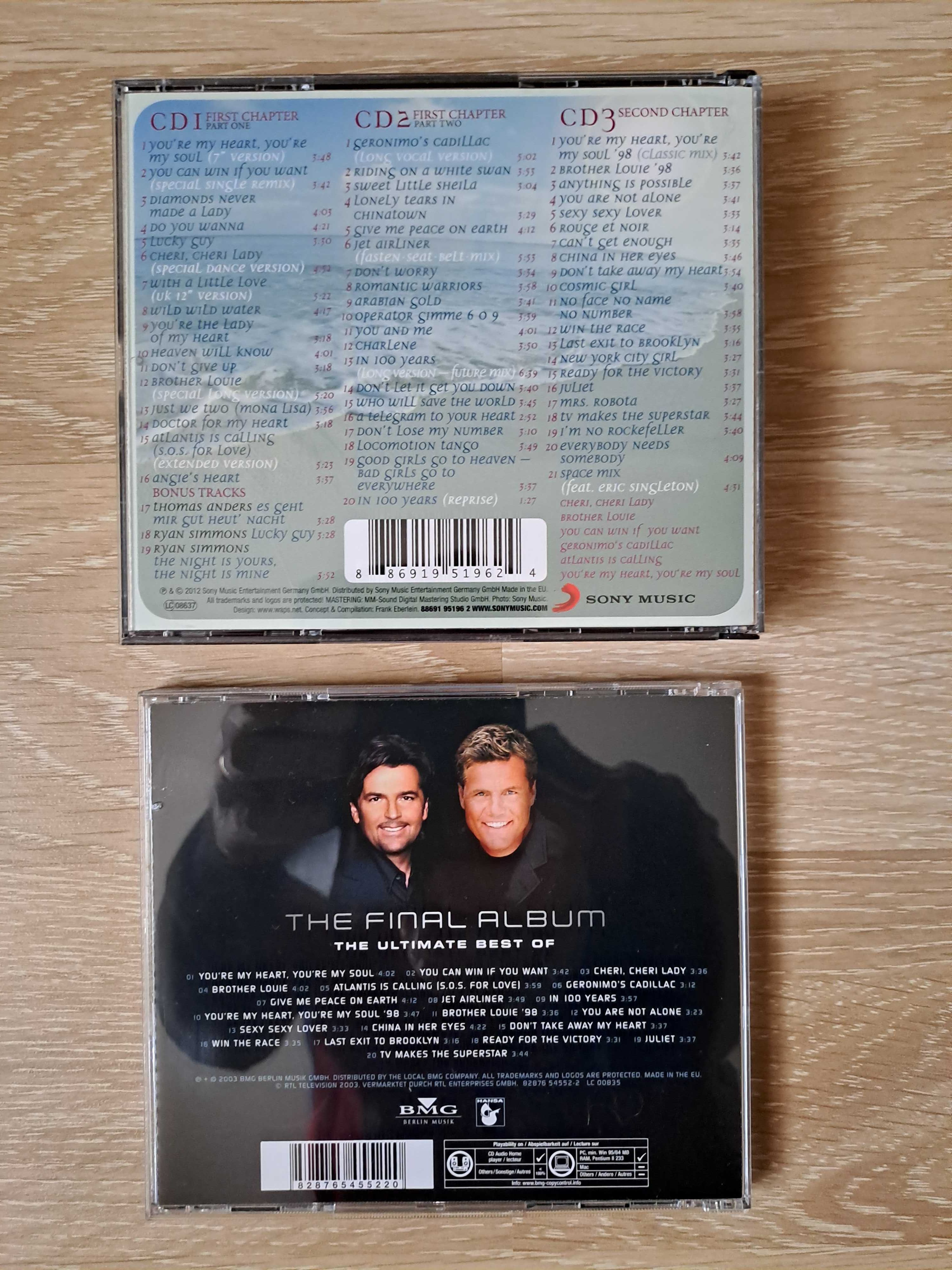 Pachet CD Orig Modern Talking-The Final Album+All The Best (3xCD)-RARE