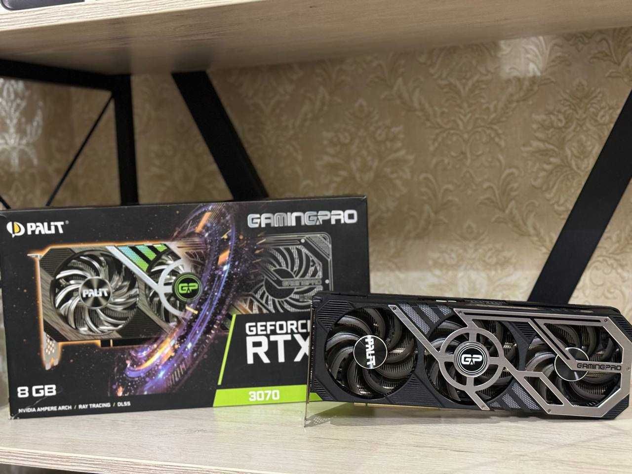 Palit GamingPro RTX3070 8GB 256BIT GDDR6 [Memory Samsung] Без Майнинга