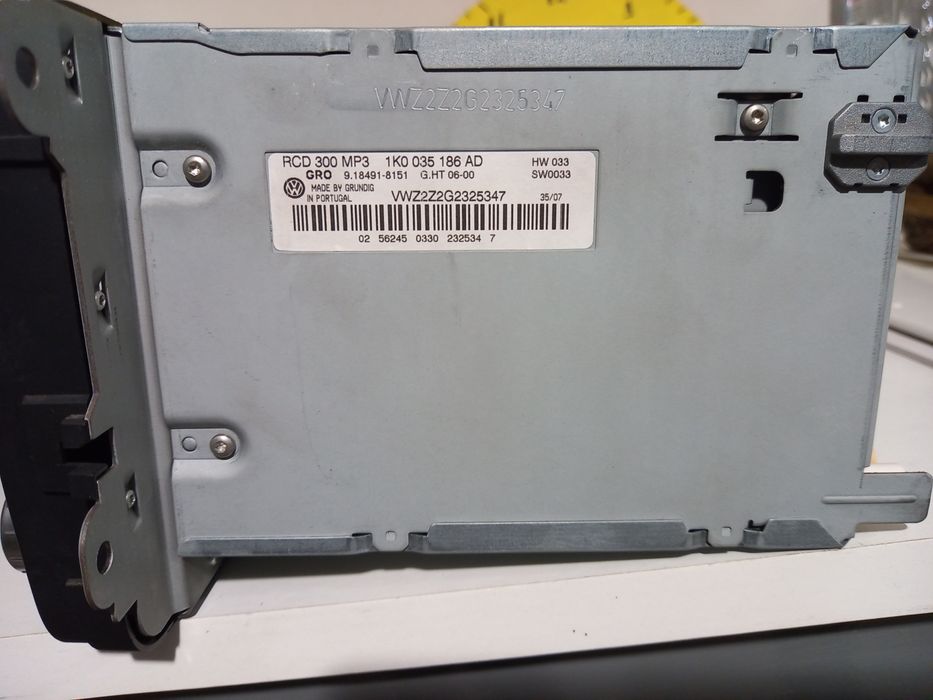 CD Player/Radio mp3 VW Golf 5