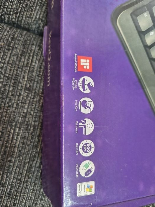 Vand mouse + tastatura wifi BenQ X530