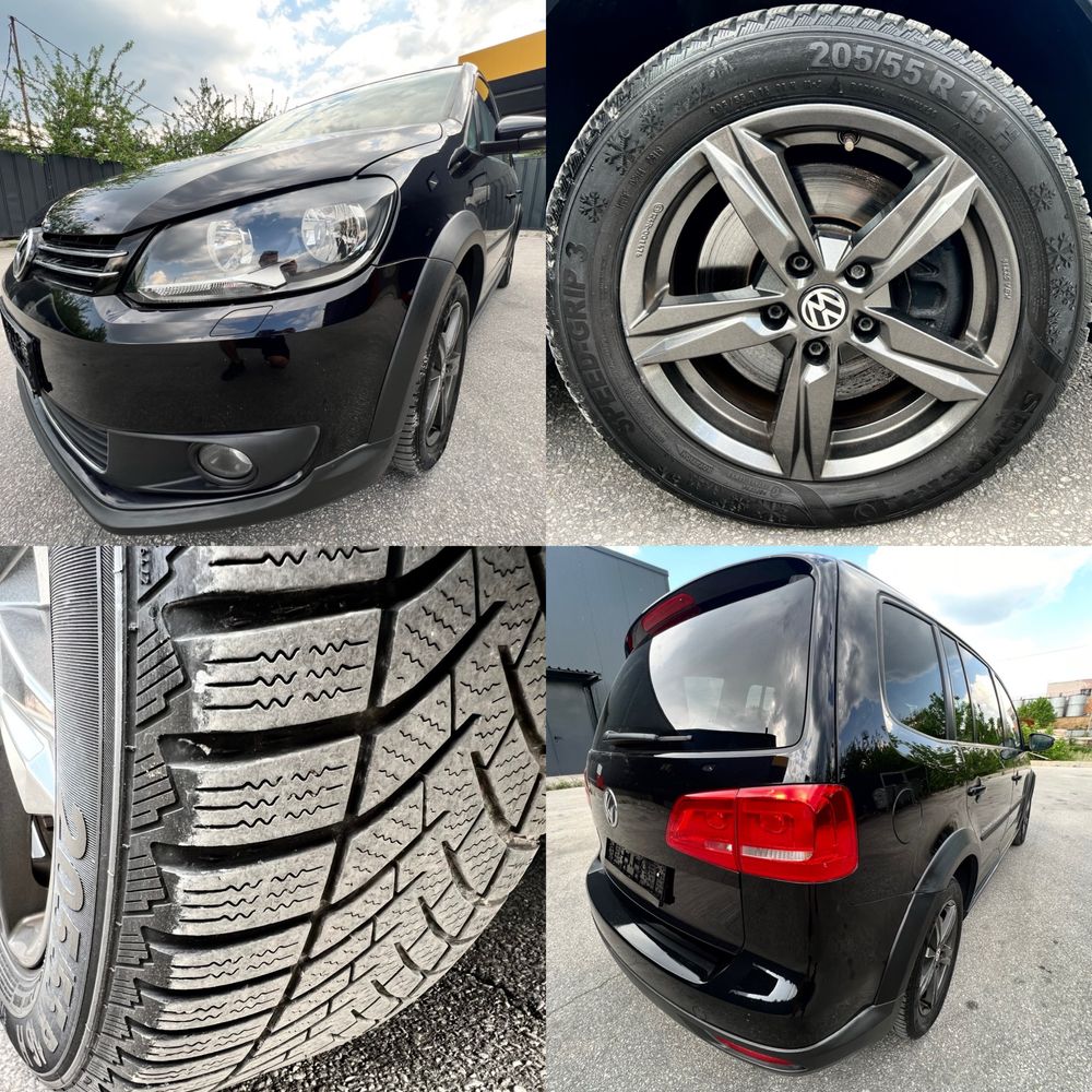 VW Touran 2.0 TDI CROSS 140к.с DSG / NAVI