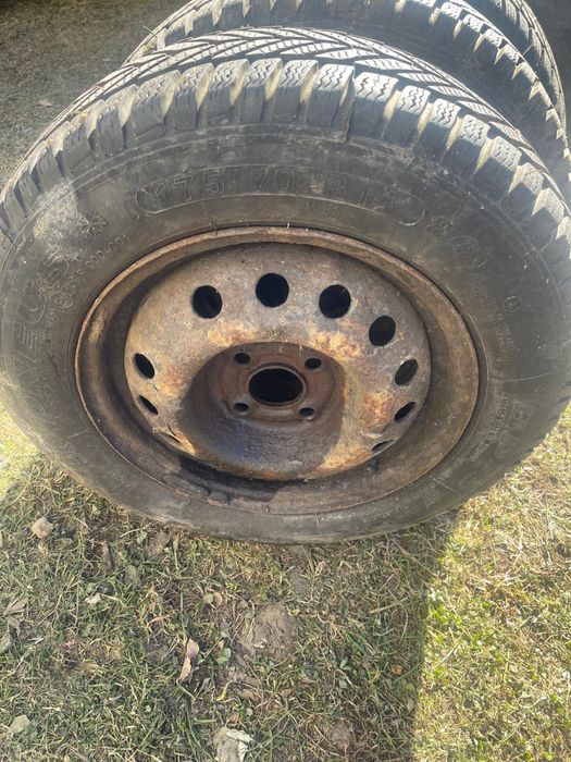 Jante plus cauciucuri 175/70/14