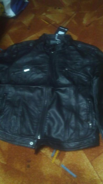 Haine/geci dama din piele ecologica