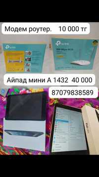 Продается айпад мини а 1432, вайфай роутер