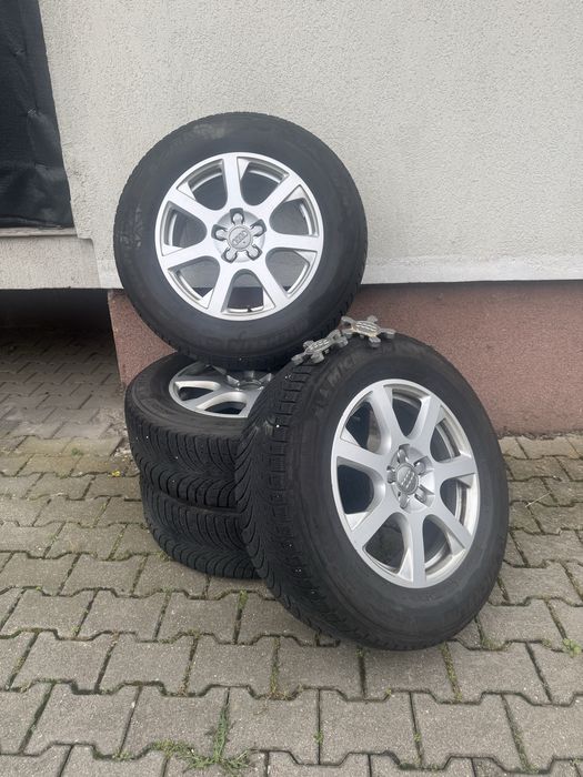 Jante originale audi q5 anvelope iarna 235/65/17 dot 2017 capace origi