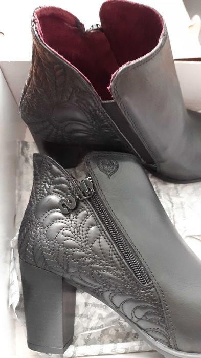 Ted Baker /Desigual/ZARA Нови боти ест.кожа 40