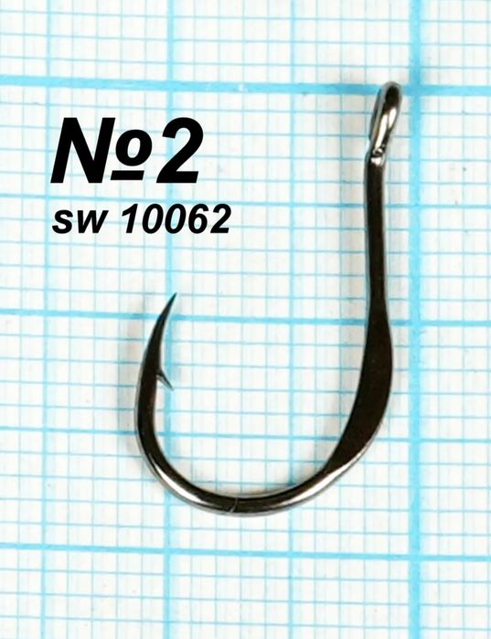 Крючки на мирную рыбу размер № 2