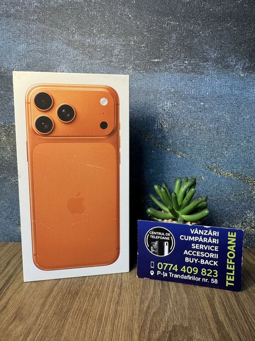 Iphone 17 Pro Max/512Gb/Garantie 2Ani Centrul de Telefoane/Rate